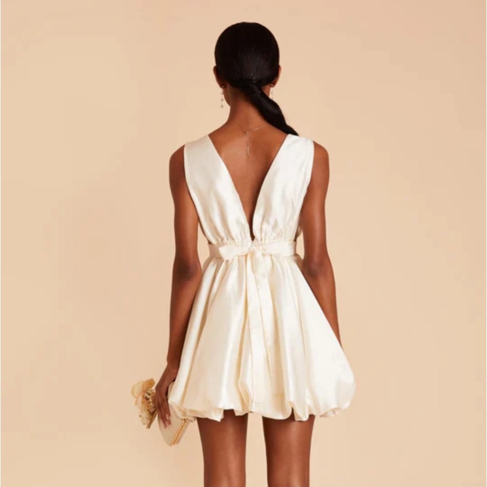 Bubble Little White Dress